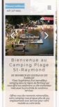 Mobile Screenshot of campingplagestraymond.com